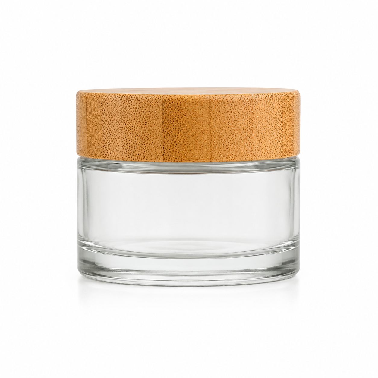 Bamboo Lid Capsule Container