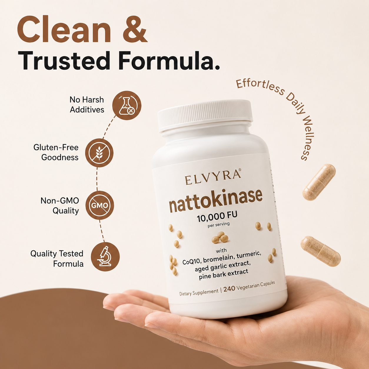 Nattokinase 10,000 FU