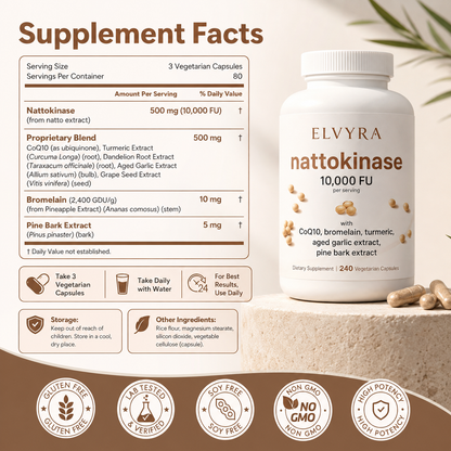 Nattokinase 10,000 FU