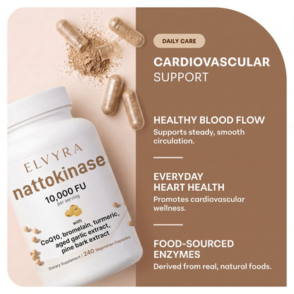 Elyvra™ Nattokinase 10,000 FU