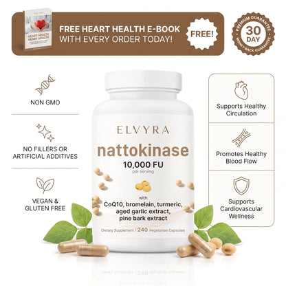 Elyvra™ Nattokinase 10,000 FU